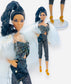 “Studio 54” Model Muse Collector Barbie - Latina - unique face - OOAK COA -