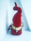 “Chesnut” the Holiday Gnome - premium mohair wool and recycled fur
