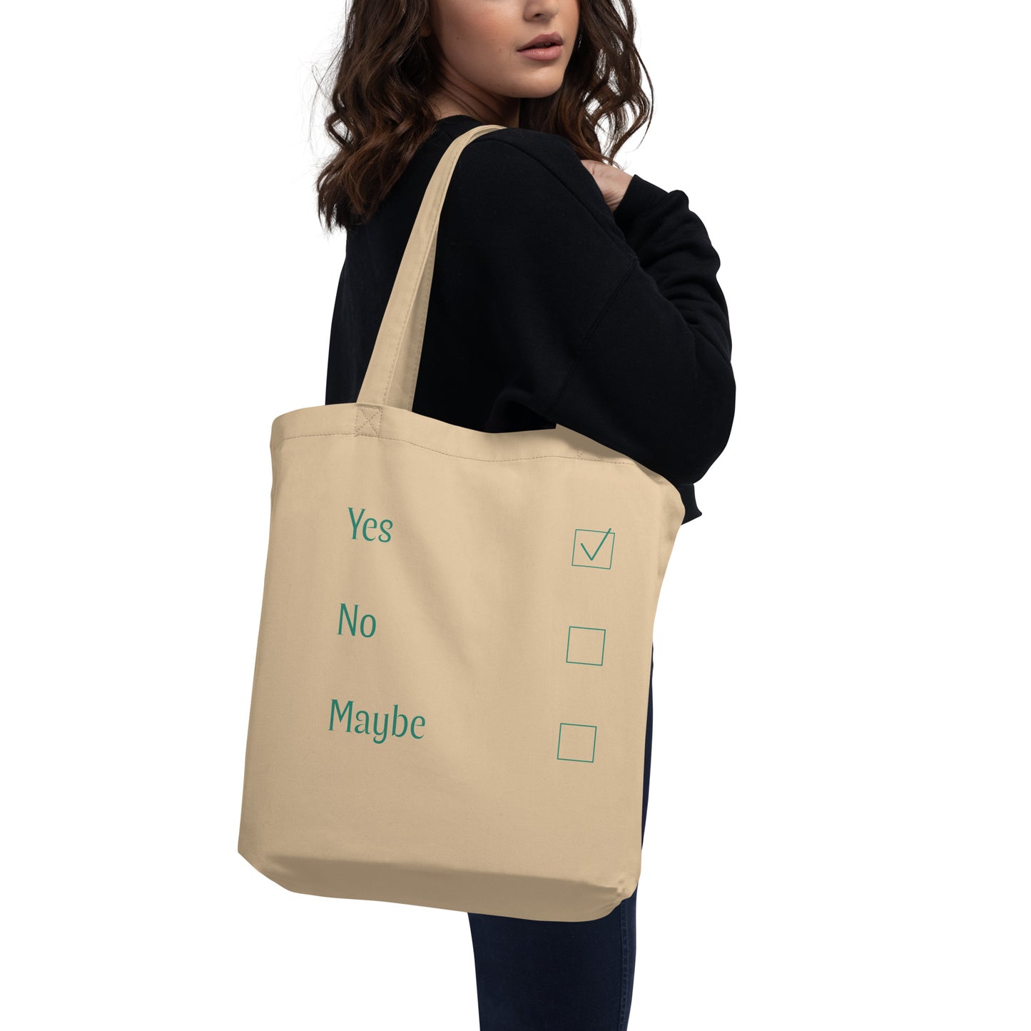 "Yes, No, Maybe" - Aileen Martella: Lifeboat -Sac fourre-tout écologique (Eco Tote Bag)