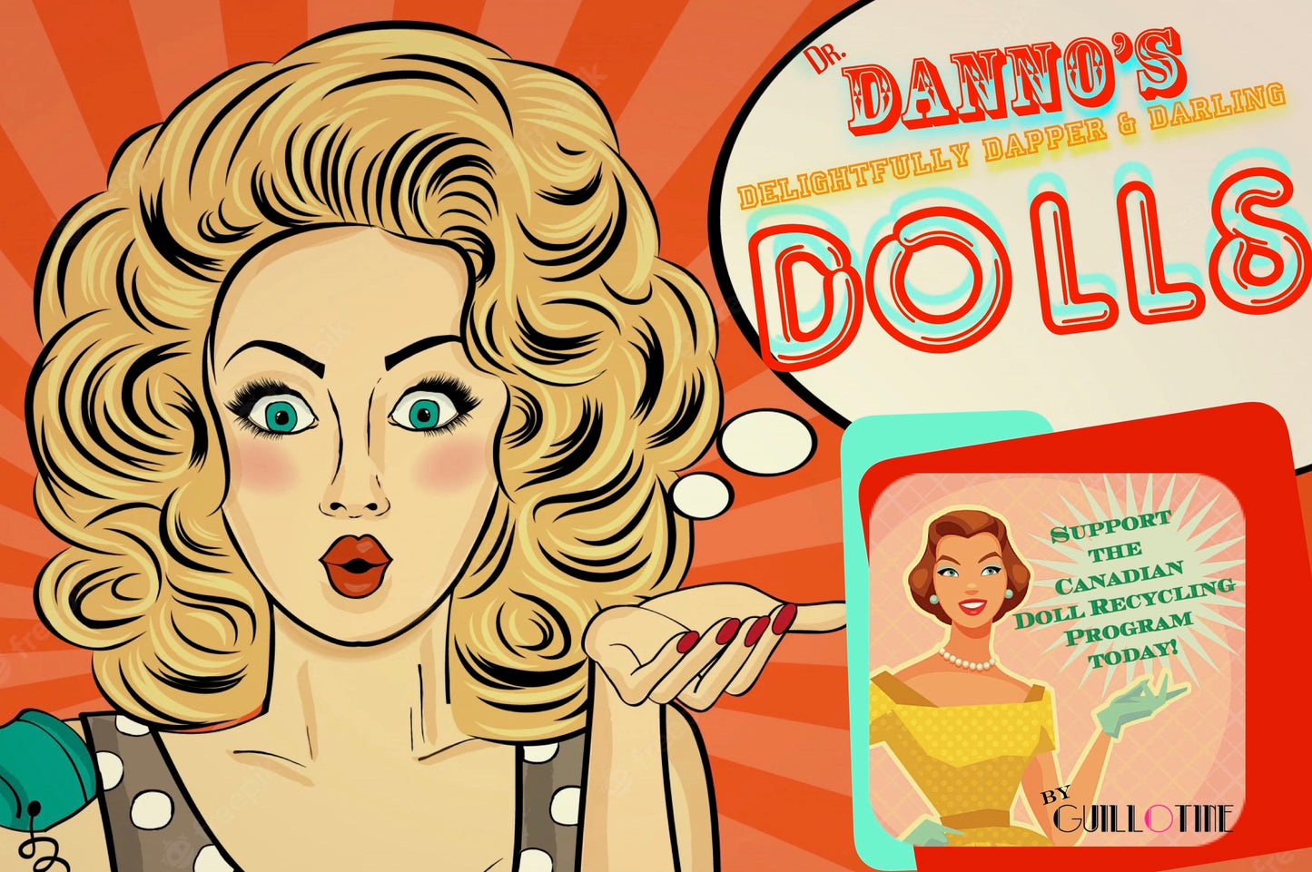 Dr. Danno's Delightfully Dapper Darling Dolls