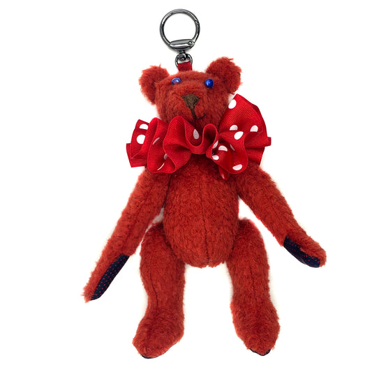 Teddy Bear Bag Charm - "Bridget Beardot"