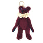Teddy Bear Bag Charm - "Bibi Boudoir"