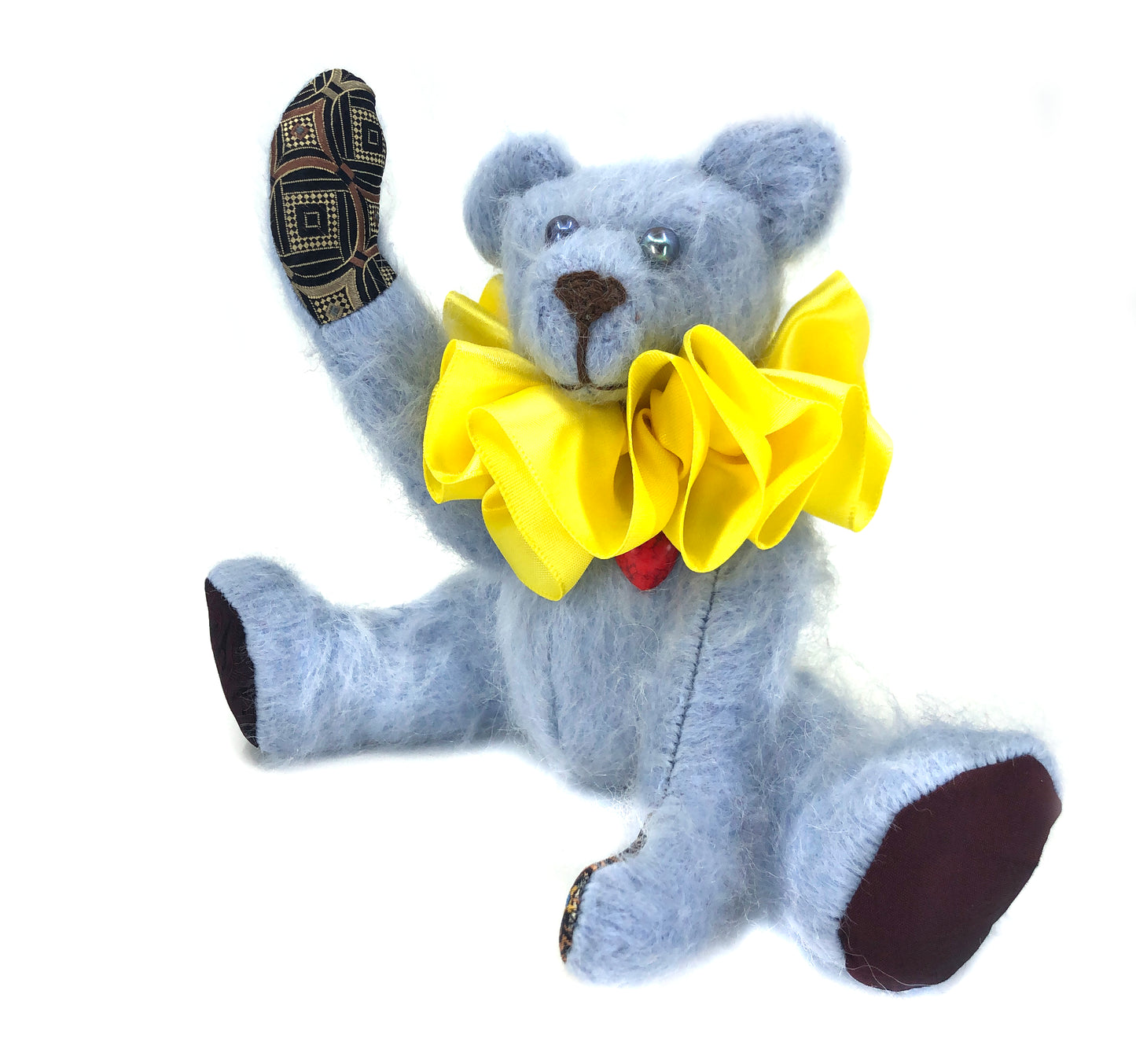 Teddy Bear Bag Charm - "Ginnie JuJube "
