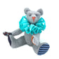 Teddy Bear Bag Charm - "Bubbles"