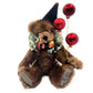 “Florian” - red fox fur heirloom teddy bear