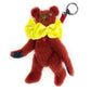 Teddy Bear Bag Charm - "Bubble"